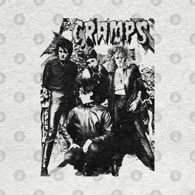 Retro The Cramps by idontwannawait